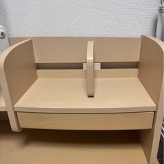 ニトリ　学習机（セット本棚あり）の画像