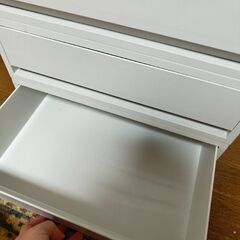 無印良品　ケース引出式横ワイド浅型×3の画像