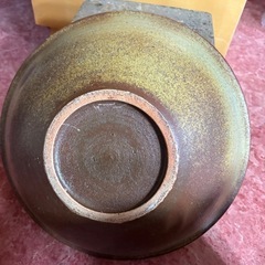 GYP0821 有田陶器市　信楽焼　睡蓮鉢　大皿　深皿　飾り皿　陶器の画像