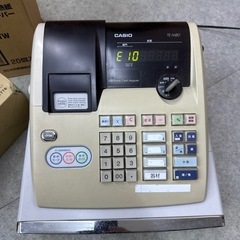 カシオ　レジスター（ジャンク）　ロールペーパー付きの画像