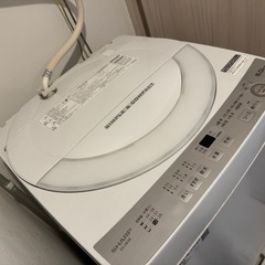SHARP 洗濯機　の画像