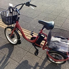 電動三輪車・新車みたい・ほとんど乗ってない！の画像