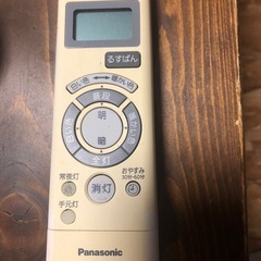 Panasonic エアコン　リモコンの画像