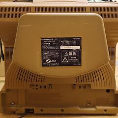 2004年製DVD＆ビデオデッキ付ブラウン管テレビの画像