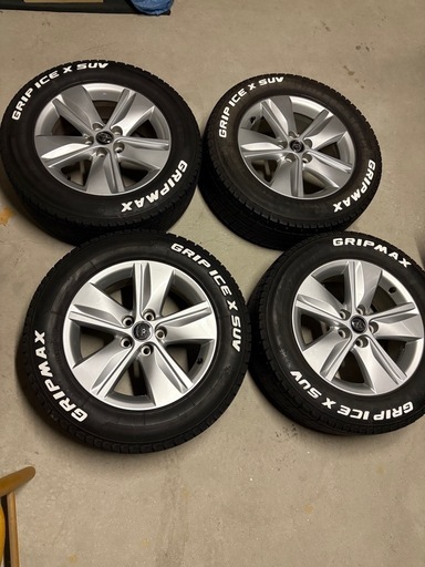 60系ハリアー17インチ純正ホイール