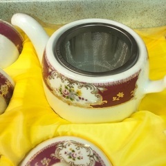 新品　茶器　7点セット　急須　茶こし付きの画像