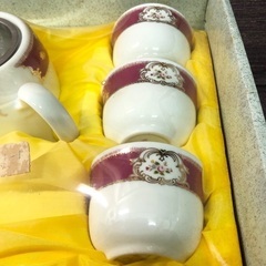 新品　茶器　7点セット　急須　茶こし付きの画像
