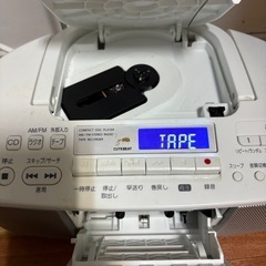 GYP0825 TY-CDS7 CDラジオカセットレコーダー　TOSHIBA 東芝の画像