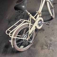 20インチ　折りたたみ自転車の画像