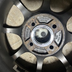 K1ホイール　東京車輪　14インチ　14×6j+38 タイヤセット ２本の画像
