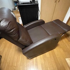 リクライニング　ソファの画像