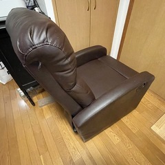 リクライニング　ソファの画像