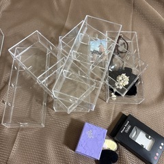 無印良品アクリルケースの画像