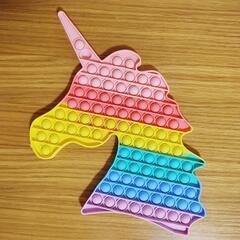新品 プッシュポップ 大きいサイズ ユニコーンの画像