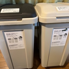 カインズ　ゴミ箱　耐候ジョイント分別ペール 45L ×  2個の画像
