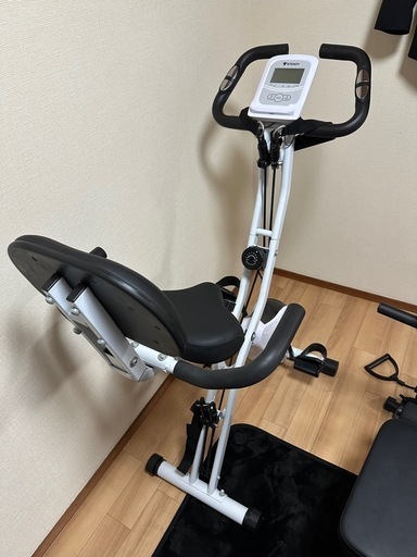 STEADY フィットネスバイク エアロバイク 家庭用 静音 折り畳み Designed in Japan