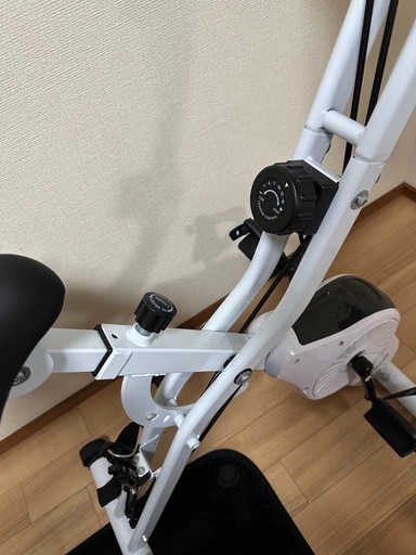 STEADY フィットネスバイク エアロバイク 家庭用 静音 折り畳み Designed in Japan