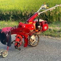 YANMAR ヤンマー ネギ　耕うん機 MK7N 耕運機 管理機 歩行型 ガソリンエンジン GA180 動作品の画像