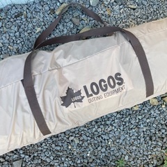 LOGOS どんぐり PANELドーム 260-BEグランドシート・ポールセットの画像