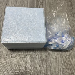 保冷剤と保冷箱の画像