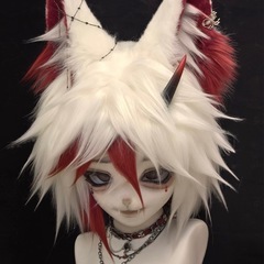 ケモノ 着ぐるみ コスプレ ファーマスクの画像