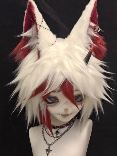 ケモノ 着ぐるみ コスプレ ファーマスク