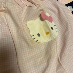 キティちゃん　エプロンの画像