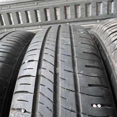 バリ山　DUNLOP EC204 155/80R13 夏タイヤ　2017年製　13インチの画像