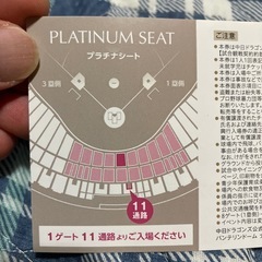 プロ野球チケットの画像