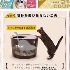 猫トイレの画像