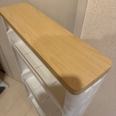キャスター付き隙間収納ラック　の画像