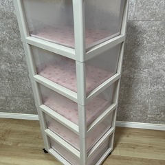5段収納ケースの画像