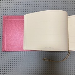ゲストブック、芳名帳　の画像