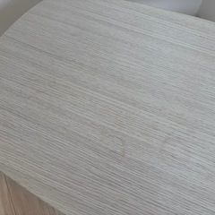 ローテーブル　折りたたみ　ホワイトの画像
