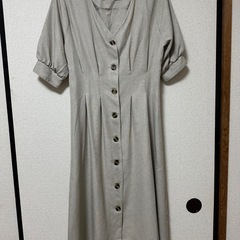 トップス+ワンピースのセットの画像