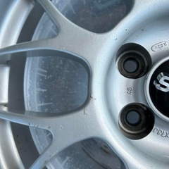 BBS ホイール 17インチ 4本セット　スバル純正の画像