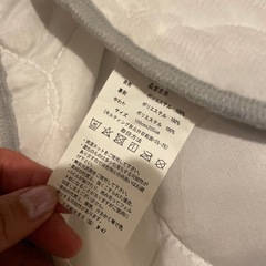 【8/26取りに来てくれる方】ふわふわシーツと赤ちゃん用かけ布団の画像