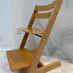 【美品】STOKKE トリップ トラップ　ストッケ　ナチュラル シリアル3の画像