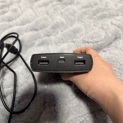 【動作確認済】モバイルバッテリー 10400mAhの画像