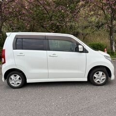 スズキ　ワゴンR 特別仕様車リミテッドⅡ　H24年式　14.5万キロ　社外ナビ　純正アルミ　ETC　美車 の画像