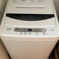 ヤマダ電機　全自動洗濯機　6kg 洗濯機の画像