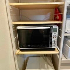 値下げ相談可です　キッチンラック の画像