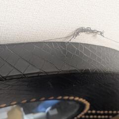 大きなアンティーク鏡の画像