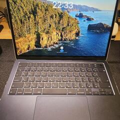 【超美品】Macbook Air M3 メモリ16GB クリアケース付きの画像