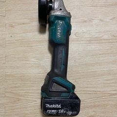 マキタ18v 充電式ディスクグラインダーの画像