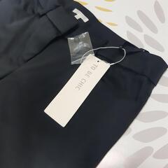TO BE CHIC パンツ スパンコール装飾 42『タグ付未使用品』の画像