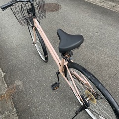 27インチ自転車6段変速付きの画像