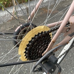 27インチ自転車6段変速付きの画像