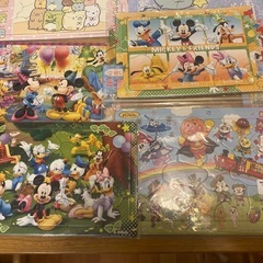 アンパンマン  ミッキーマウス すみっこ パズルの画像