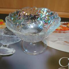 SASAKI GLASS　レトロ　デザートグラス　サンデーカップ　５個　未使用の画像